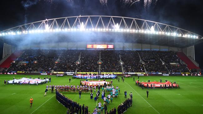 Wigan’s home ground, the DW Stadium. Picture: Getty Images