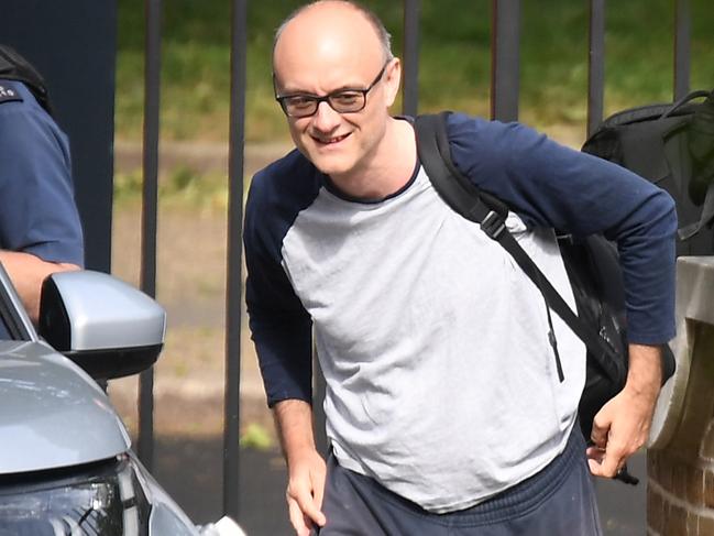 Dominic Cummings, Chief Advisor to Prime Minister Boris Johnson, was not self-isolating with COVID-19 symptoms at his home in North London, police have confirmed. Picture: Peter Summers/Getty Images