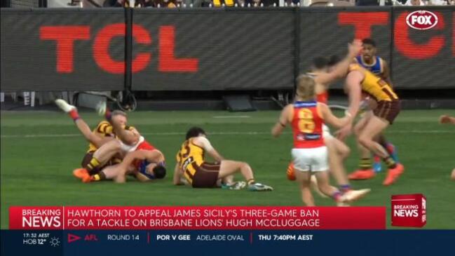 Hawks to appeal Sicily’s 3-game ban