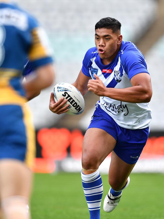 Bulldogs forward Chris Patolo will join Manly next season. Picture: NRL Photos