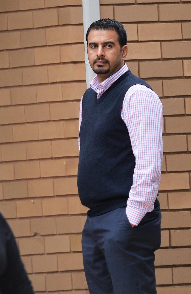 Alleged sex pest doctor Atheer Hmood outside Seymour Court.