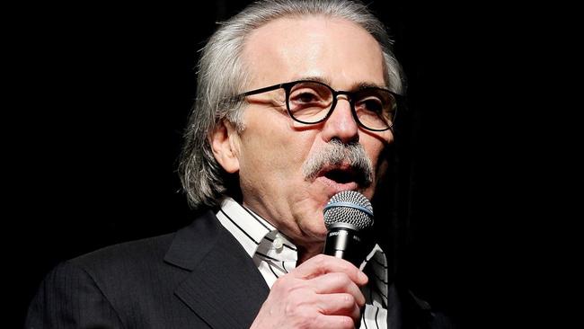 David Pecker, chairman and chief executive of American Media, publisher of the National Enquirer. PHOTO: STRINGER ./REUTERS