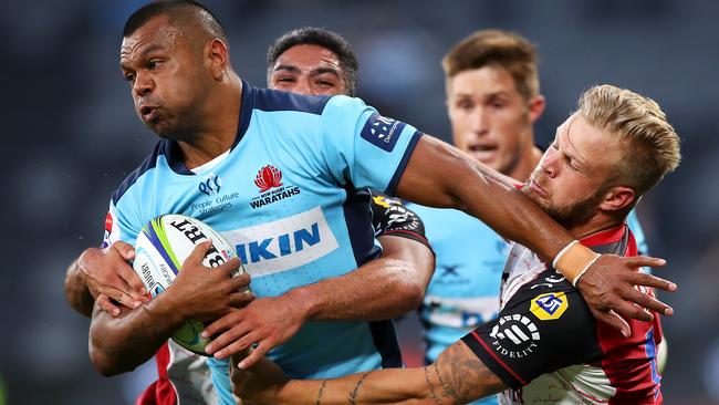 Kurtley Beale’s running game contributed to a transformation in the Waratahs’ play Picture: Getty Images