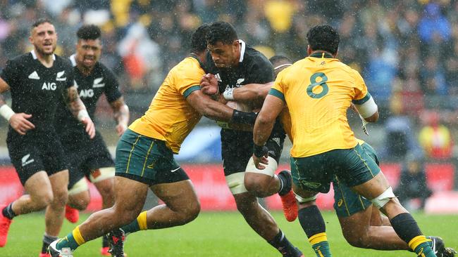 Defensive pressure will be key for the Wallabies on Sunday.