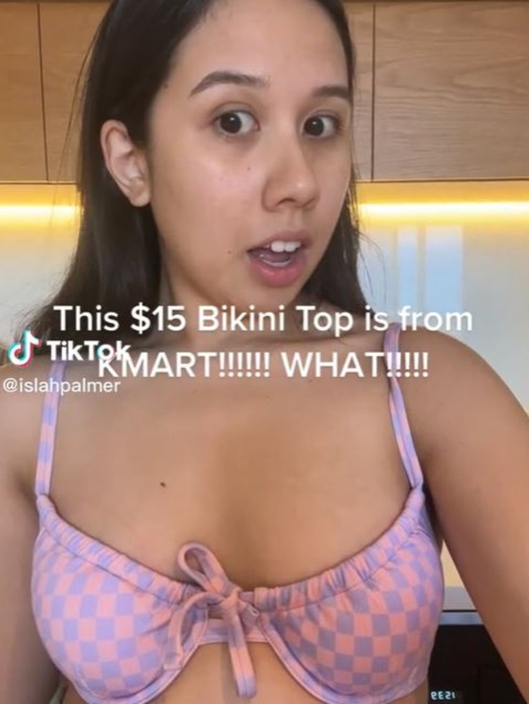 Kmart store bikini top