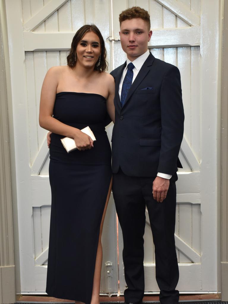 Mai-Lee Connors and Samuel Briggs at the Assumption College formal.