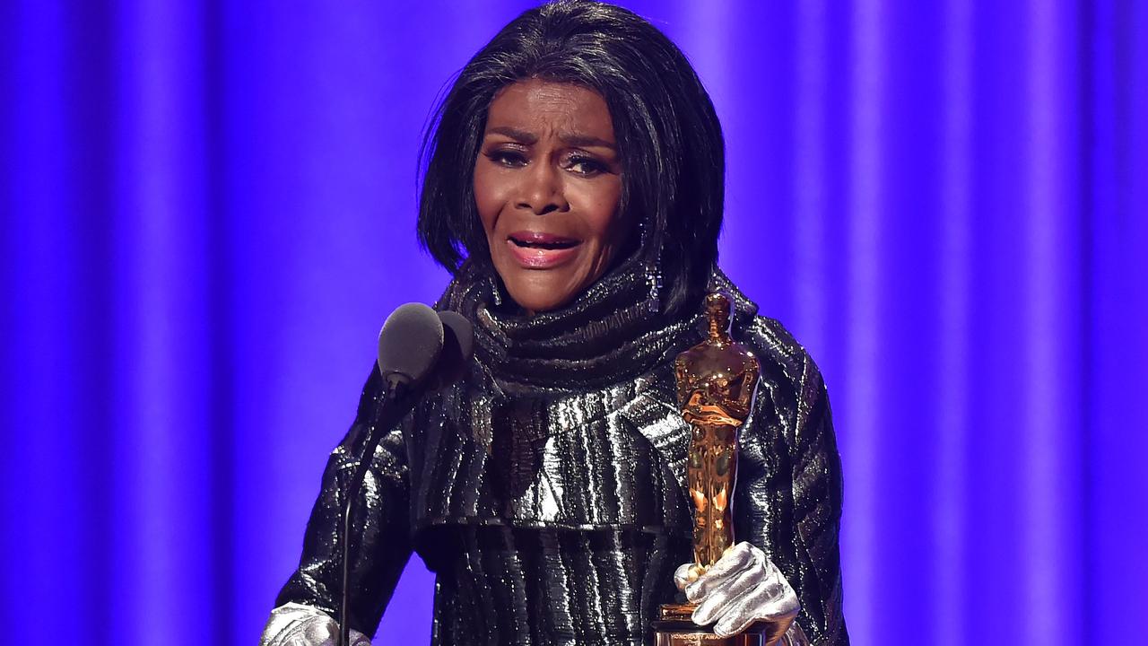 Cicely Tyson accepts an honorary Oscar at the 10th Annual Governors Awards.