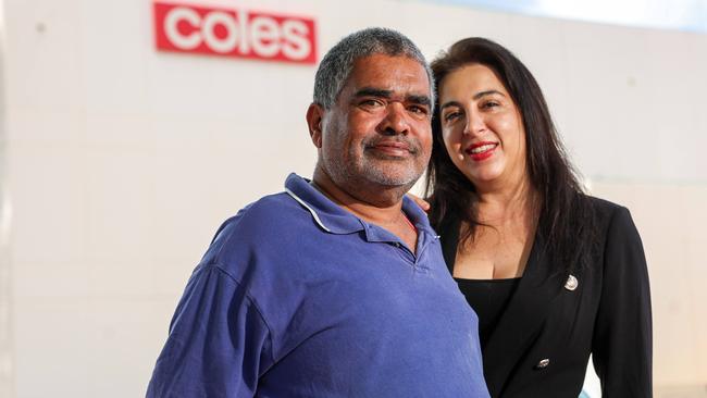 Carl Menezes and Linda Parri have cracked the roast chicken code at Coles supermarkets in a charming David and Goliath story. Picture: Colin Murty