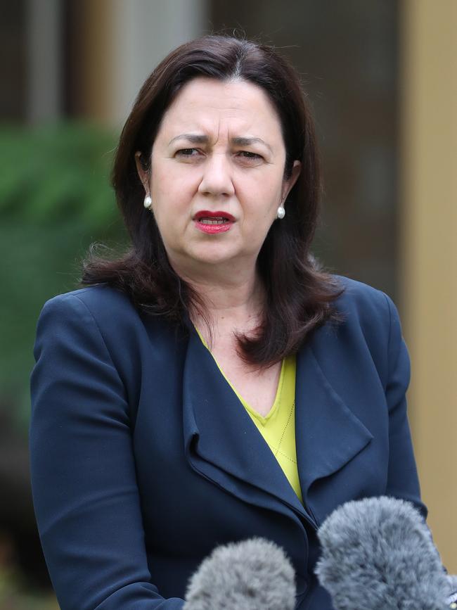 Queensland Premier Annastacia Palaszczuk.