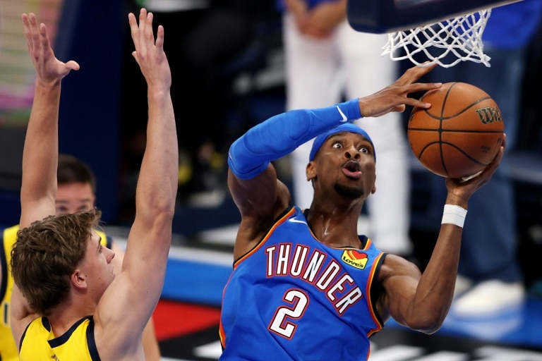 Thunder rumble to 123-107 win over Pacers to level NBA Finals