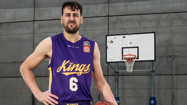 Andrew Bogut is aiming for a title at the Kings. Picture: Getty Images