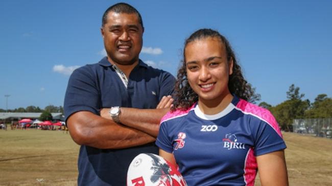 Wallabies Legend Toutai Kefu S Daughter Joins Sevens Phenomenon The Courier Mail