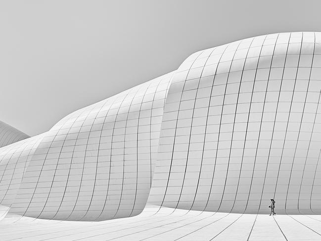 Image Name: Hayder Museum. Photographer Name: Abdulla AL-Mushaifri Year: 2018 Image Description: Hayder Cultural Center , Baku Azerbaijan Copyright: Abdulla AL-Mushaifri, Winner, Qatar National Award. Picture: Sony World Photography Awards/ Abdulla AL-Mushaifri