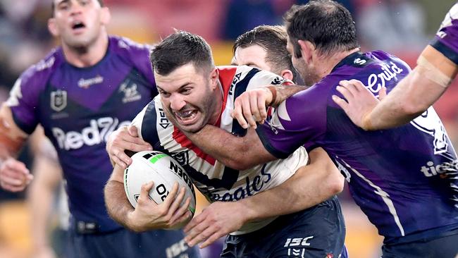 James Tedesco was excellent but he couldn’t prevent a Roosters defeat.