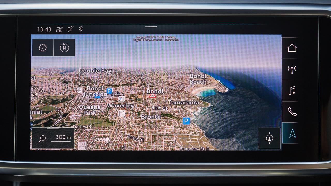 Audi Connect features high-definition maps