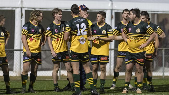 Wattles against Dalby in TRL President's Cup Reserve Grade match. Picture: Kevin Farmer.