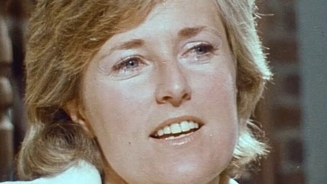 Lyn Dawson pictured on an ABC program.