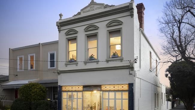 TV presenter Brett McLeod will be grinning from ear to ear after his 97 Delbridge St, Fitzroy North, home fetched a spectacular price under the hammer.