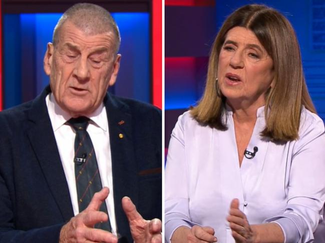 Jeff Kennett and Caroline Wilson went at it.