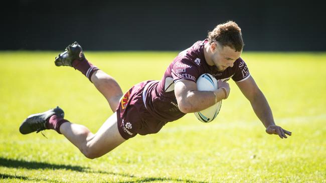 Josh Feledy was in good form for Manly. Picture: Julian Andrews