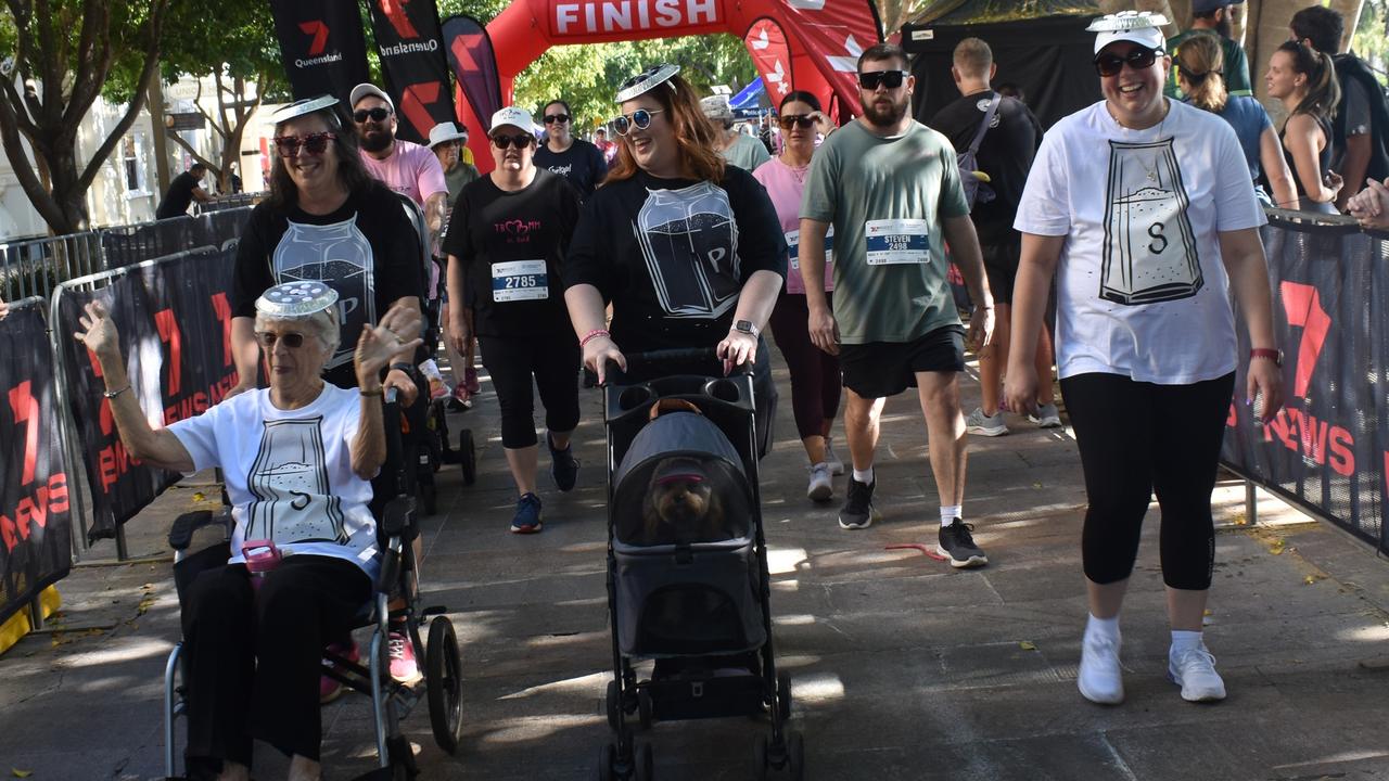 On course at the annual Rocky River Run in Rockhampton on May 18, 2025.