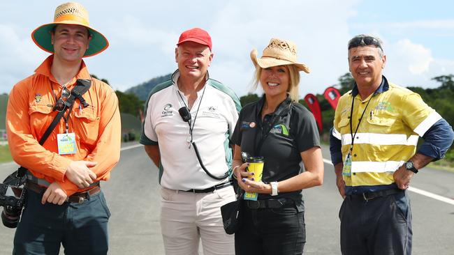 Pip Miller at the community opening of Smithfield Bypass. From 2018-2022 she undertook the community relations role for the Smithfield Bypass development. Picture: Supplied