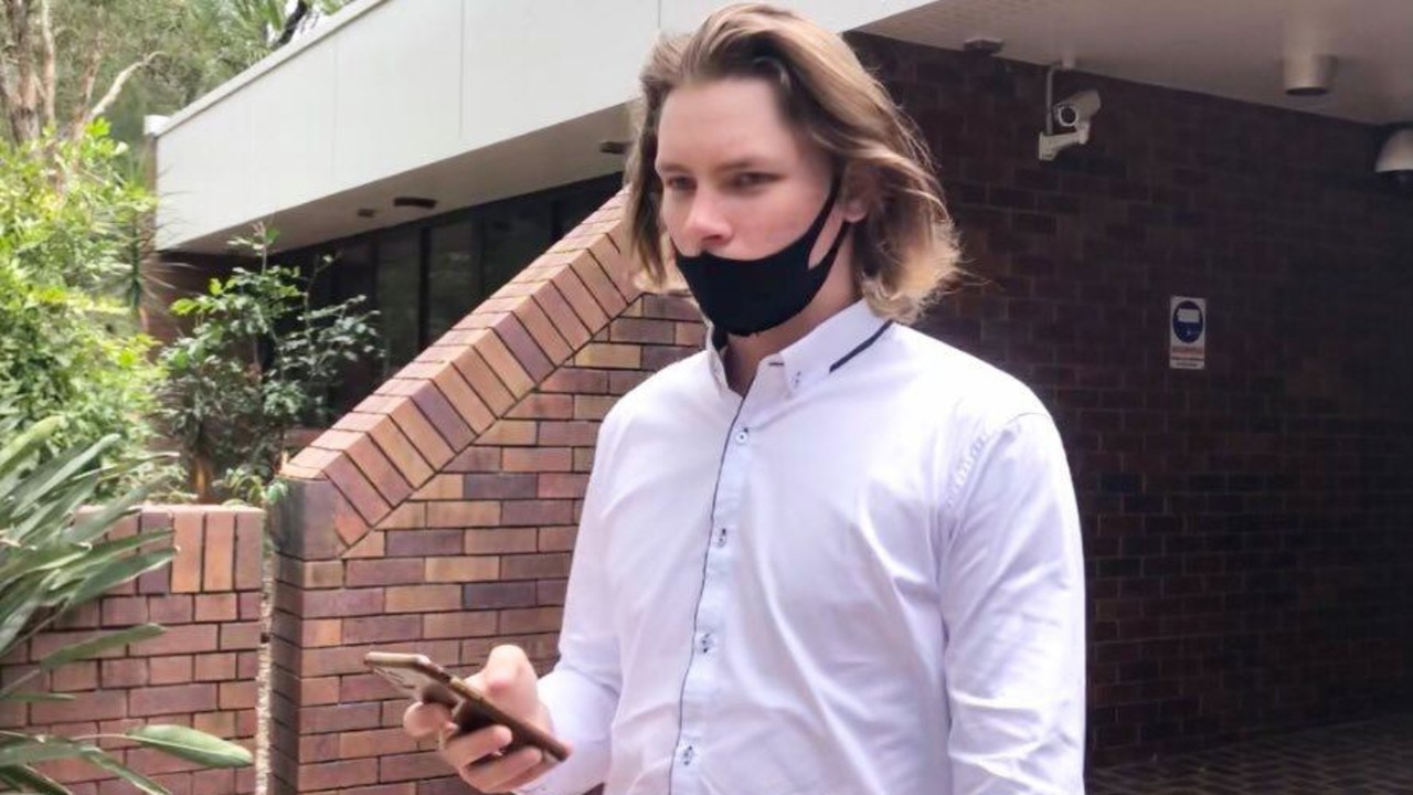 Aiden George Swindlehurst was fined $200 and disqualified from driving for three months after he pleaded guilty on Tuesday to driving over the general alcohol limit while a p-plater. Picture: Laura Pettigrew.