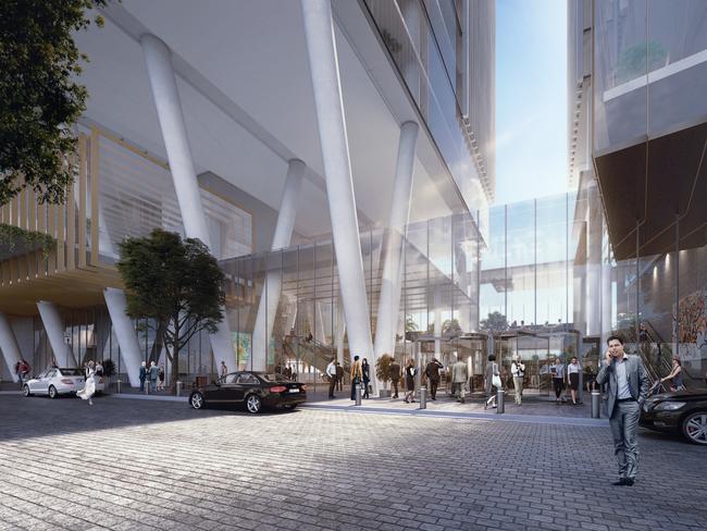 Parramatta Square - to be completed in five years and home to blue chip companies