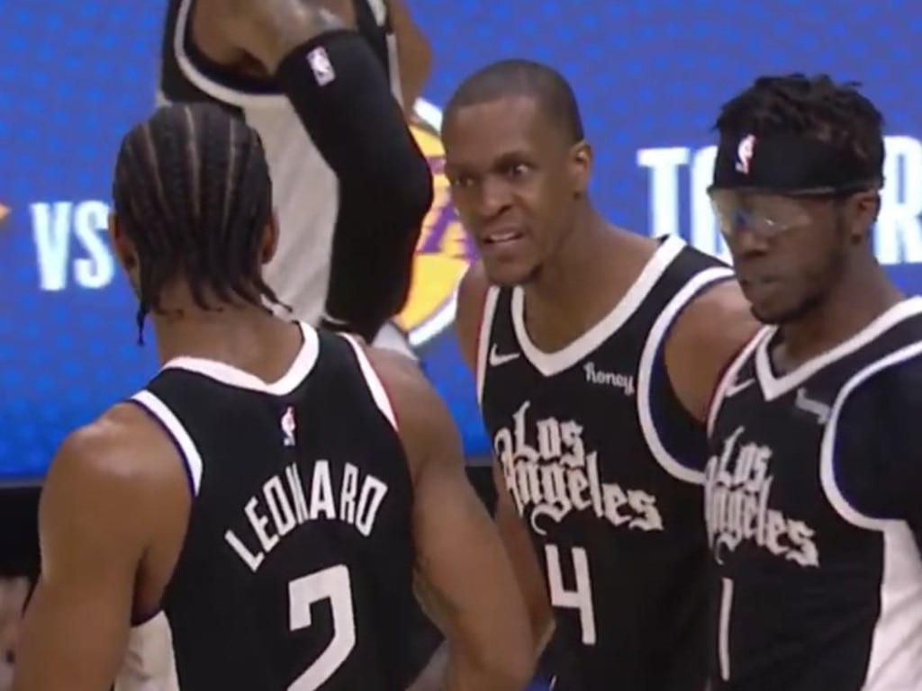 Rajon Rondo wasn't happy with his star.