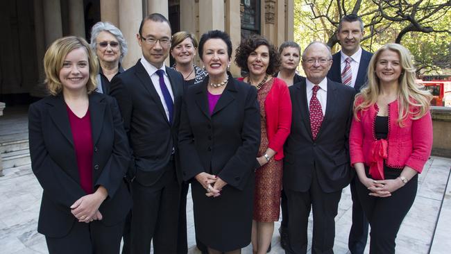 The current City of Sydney Council elected in 2012.