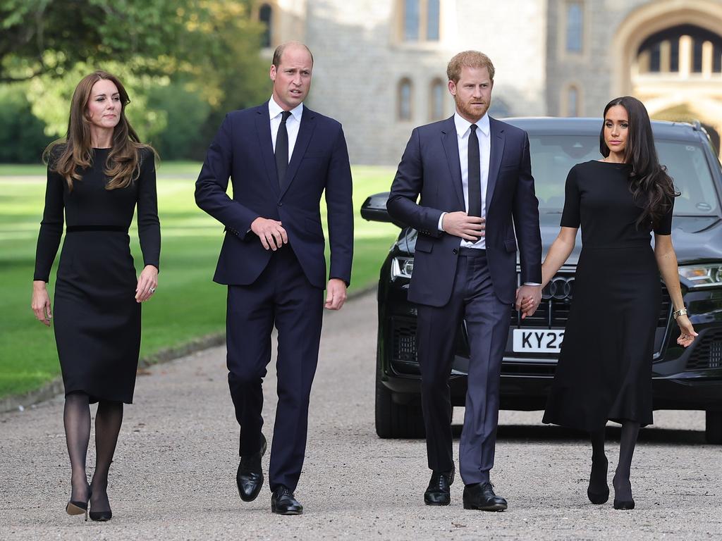 Meghan Markle is unlikely to return to the UK any time soon after the icy reception she received at the time of the late Queen’s funeral. Picture: Chris Jackson/Getty Images