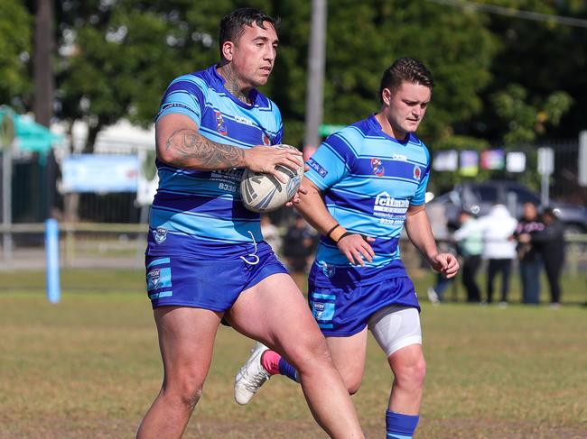 Tamati Leach (left) and Cooper McGrath. Picture: Adam Wrightson Photography