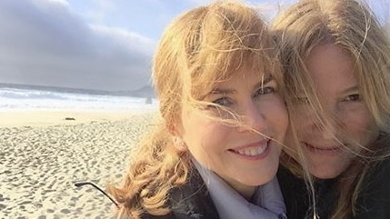 Nicole Kidman with Big Little Lies producer Bruna Papandrea