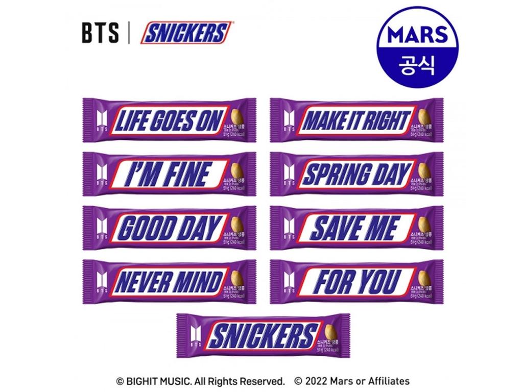 Snickers BTS Collaboration