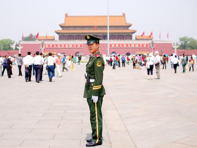 Another historically significant site is Tiananmen Square, the city square in the heart of the city. The square contains the Monument to the People's Heroes, the Great Hall of the People, the National Museum of China, and the Mausoleum of Mao Zedong. Photo: istock
