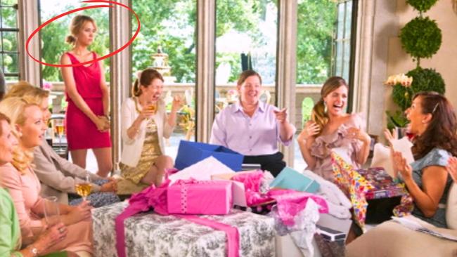 Who can forget the iconic gift-unwrapping scene in Bridesmaids? Image: supplied