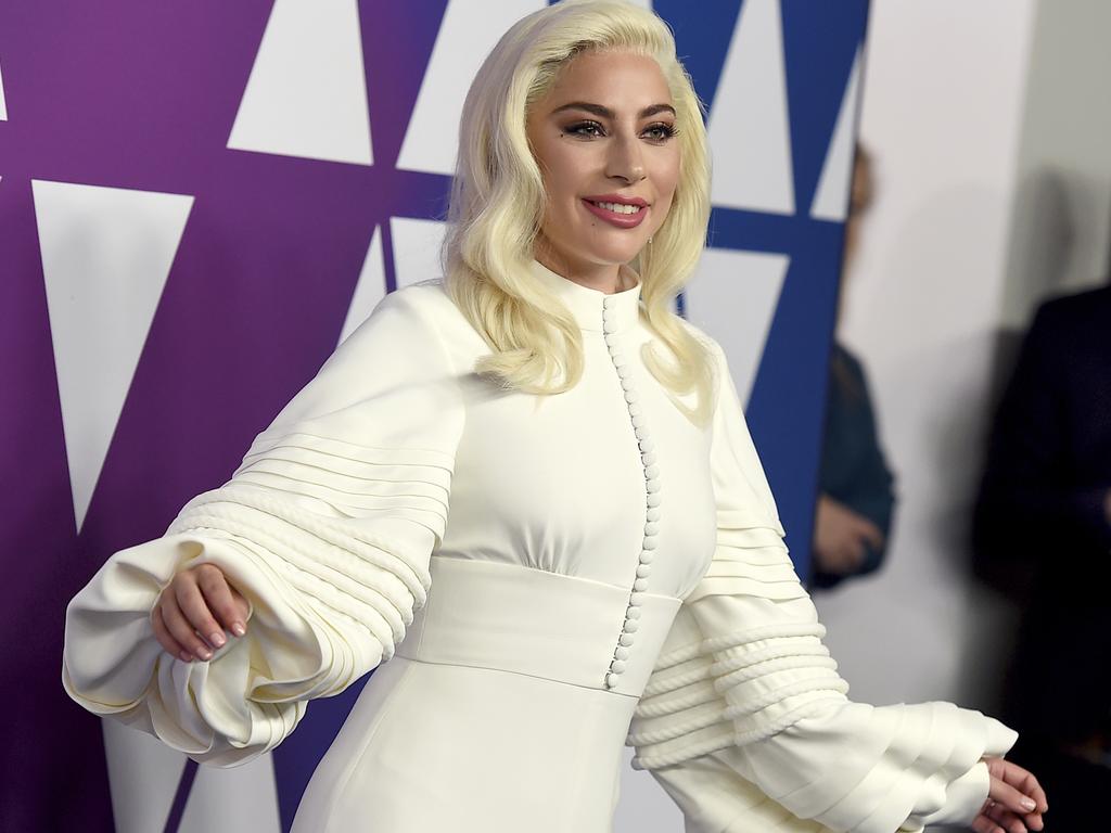 Lady Gaga has scored a Best Actress nomination in her debut role. Picture: Jordan Strauss/Invision/AP