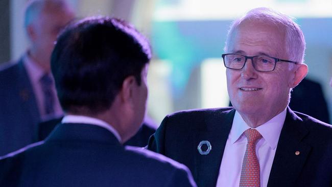 Malcolm Turnbull is the new president of the International Hydropower Association. Picture: AFP