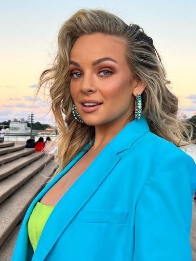 Abbie Chatfield’s Instagram story sparked tension. Picture: Instagram/abbiechatfield