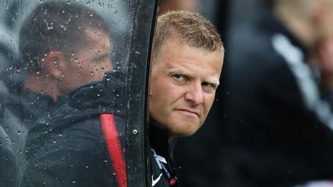 Wanderers coach Josep Gombau wants his players to be ruthless in attack. Picture: Brett Costello