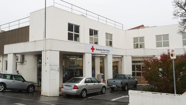 The Red Cross building in Melville St, the site of the proposed university accommodation. Picture: NIKKI DAVIS-JONES