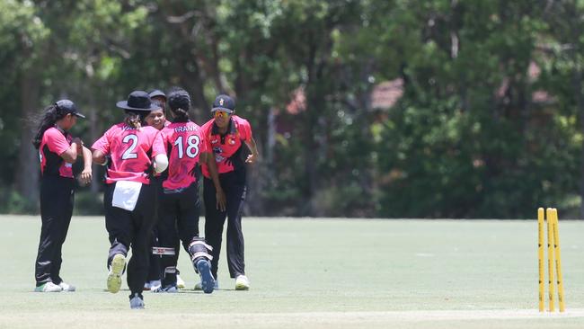 Underage 19 Female Championships; Various Matches played at Nudgee College Cricket Ovals 14.12.23 Pics by Stephen Archer
