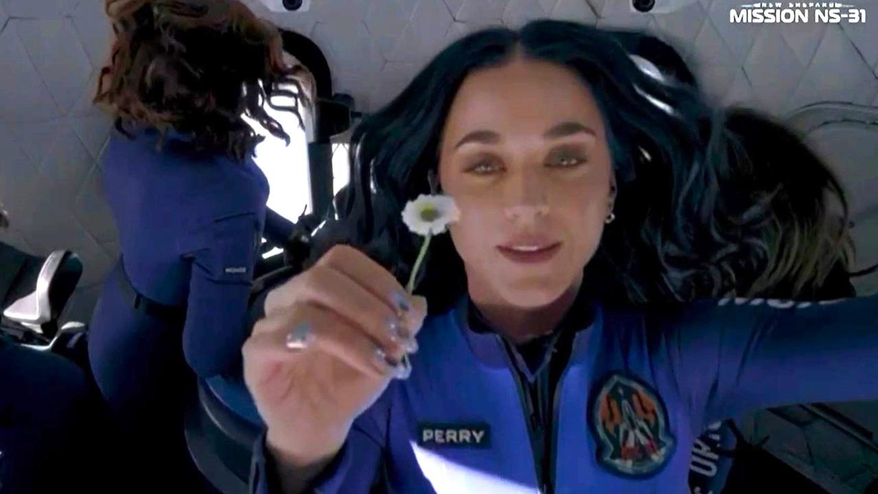 Perry has copped backlash from others on the internet for taking part in the space mission.