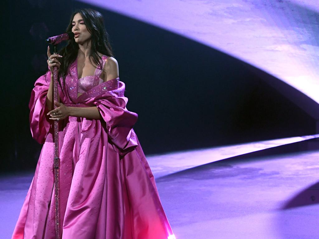 She was one of this year’s most-nominated acts. Picture: AFP