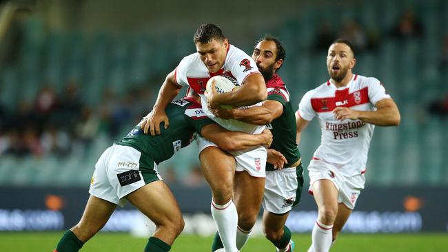 Ryan Hall could figure if given a crack on the Roosters wing. (Photo by Mark Nolan/Getty Images)