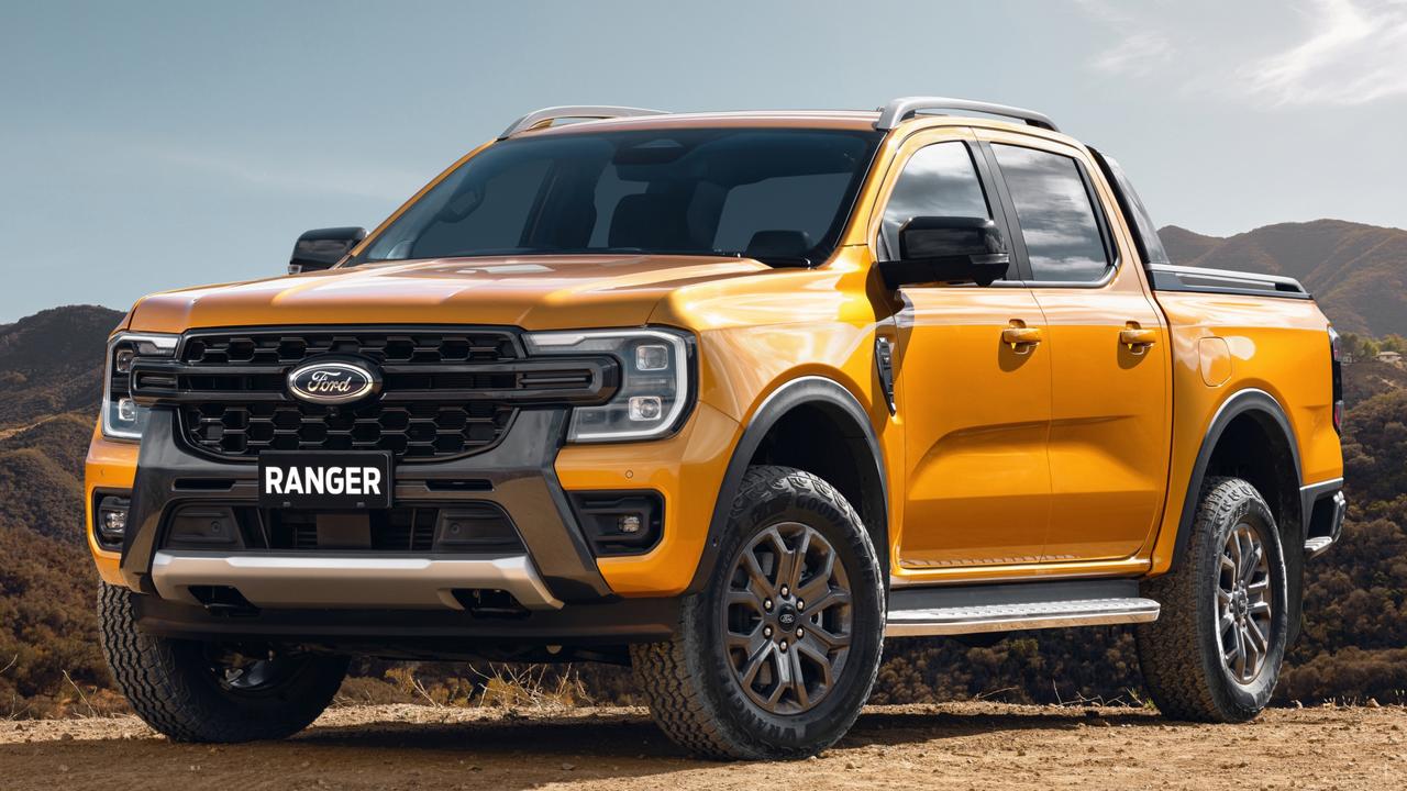 The new Ford Ranger could topple Toyota’s HiLux as Australia’s most popular car. Picture: Supplied.