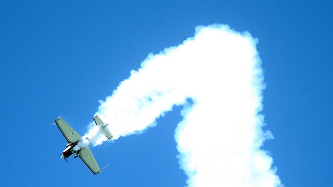 EXTRA 330 LT at day three of the Pacific Airshow, 20 August 2023. Picture: Richard Gosling