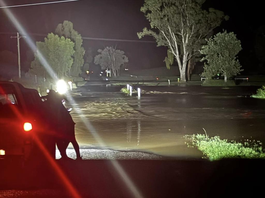 Flooding in Jandowae. Picture: Rhien Talbot