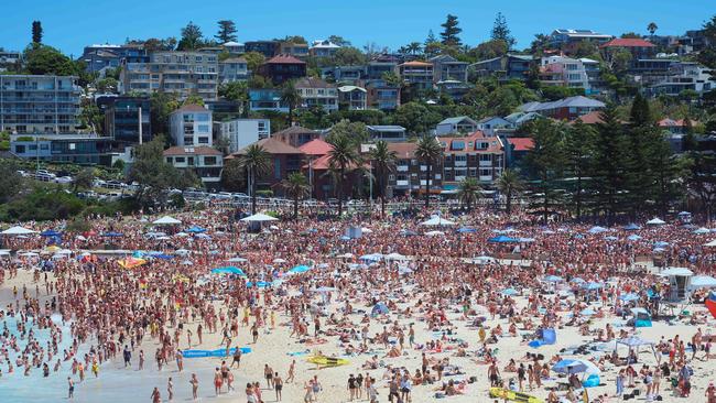 The fall occurred during a beach party at Bronte Beach. Picture: NewsWire / Flavio Brancaleone