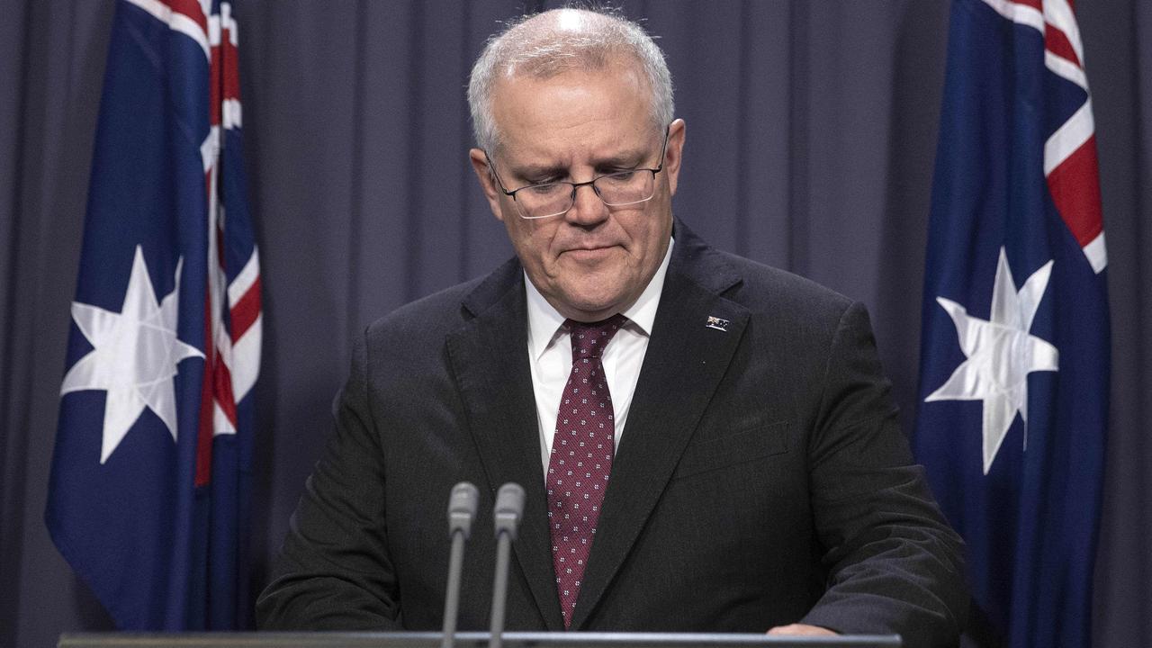 Accusations Scott Morrison’s office responded to allegations a Coalition staffer was raped by ‘backgrounding’ against her partner were denied by government ministers. Picture: Gary Ramage/NCA NewsWire